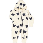 College jumpsuit Navy heart  122/128