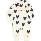 College jumpsuit Navy heart  122/128