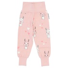 Bamboo baby pants Pink lama