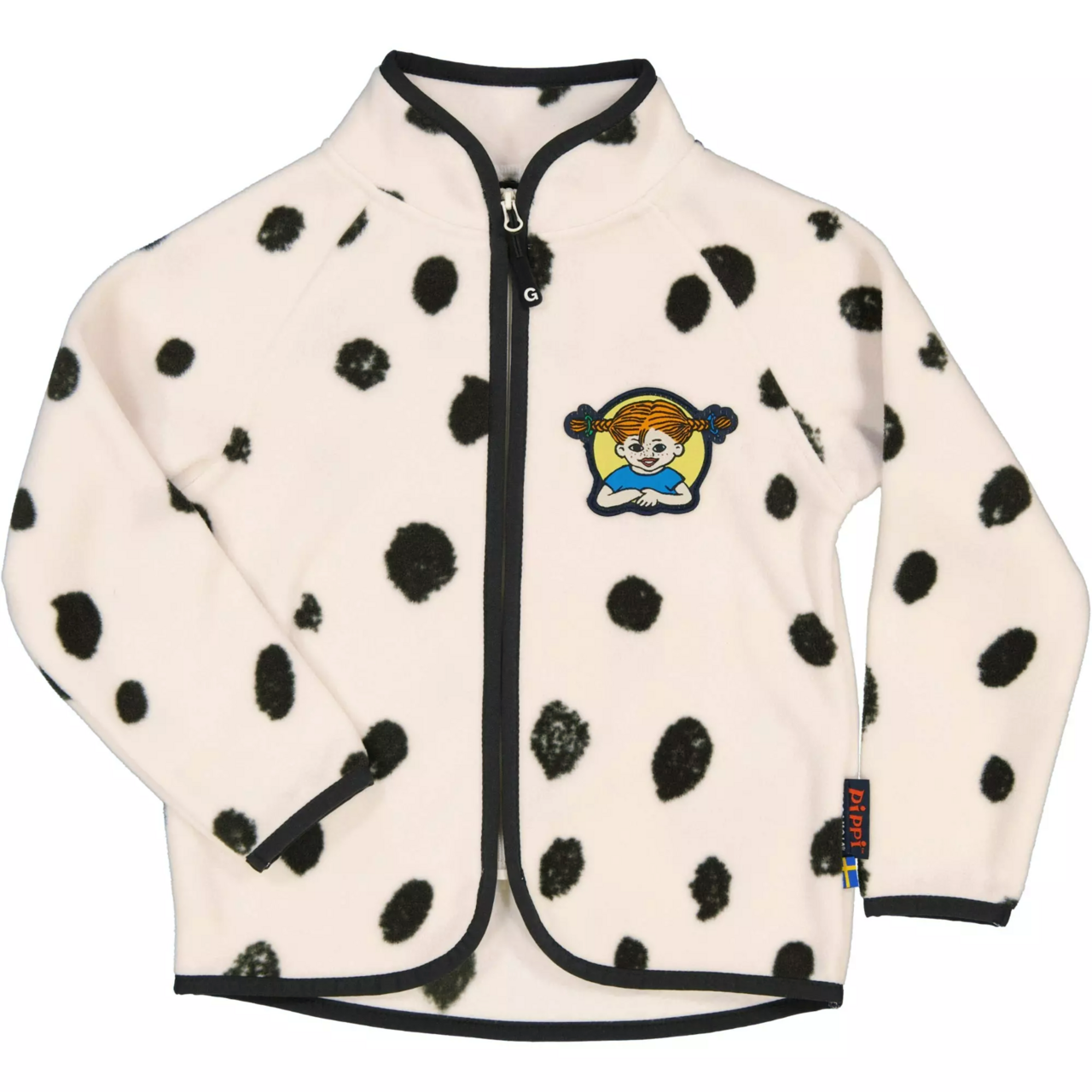Pipi Pikksukk Fleece jacket Dots  74/80