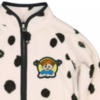 Pipi Pikksukk Fleece jacket Dots  74/80