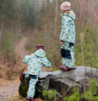 Pippi Langstrumpf shell jacket Mint  110/116
