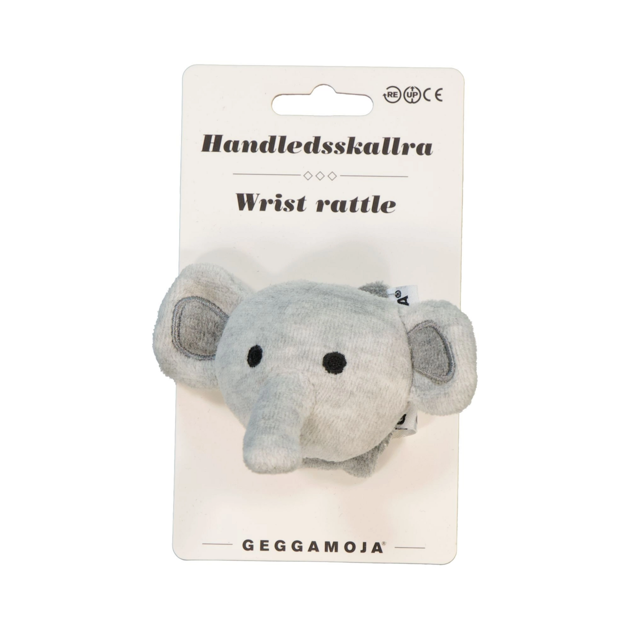 Handledsskallra grå elefant