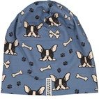 Bamboo beanie Blue Bulldog S 2-4 Year