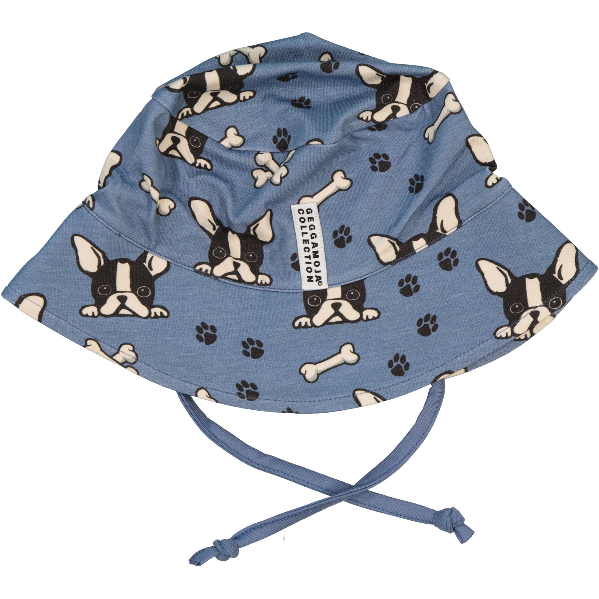 Solhatt Bambu Bulldog Blå