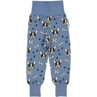 Bamboo Baby pants Blue Bulldog