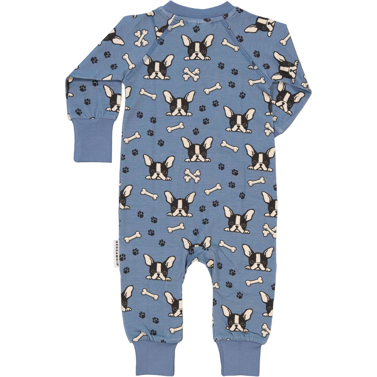 Pyjamas Bambu Bulldog Blå 50/56