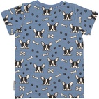 Bamboo T-shirt Blue Bulldog