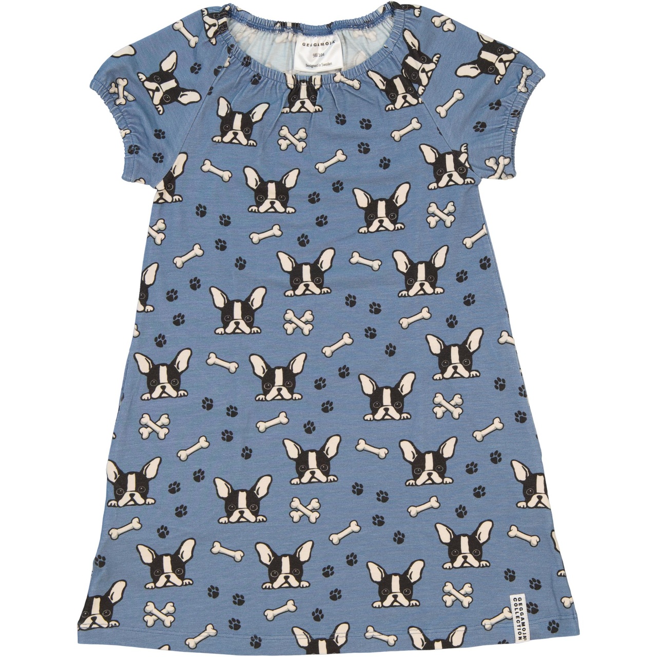 Bamboo Singoalla dress Blue Bulldog