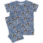 Sommer-Set Bambu Bulldog Blau 98/104