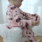 Bamboo Body L.S Pink Cool Cats