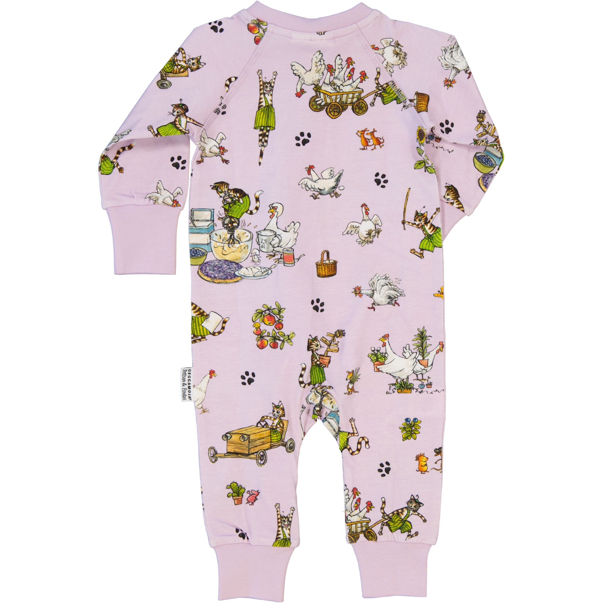 Pyjamas Pettson och Findus Lila