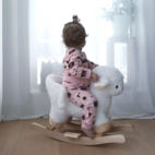 Bamboo Baby pants Pink Cool Cats 86/92