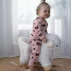 Bamboo Baby pants Pink Cool Cats 86/92