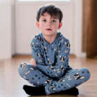 Leggings Bambu Bulldog Blau 98/104