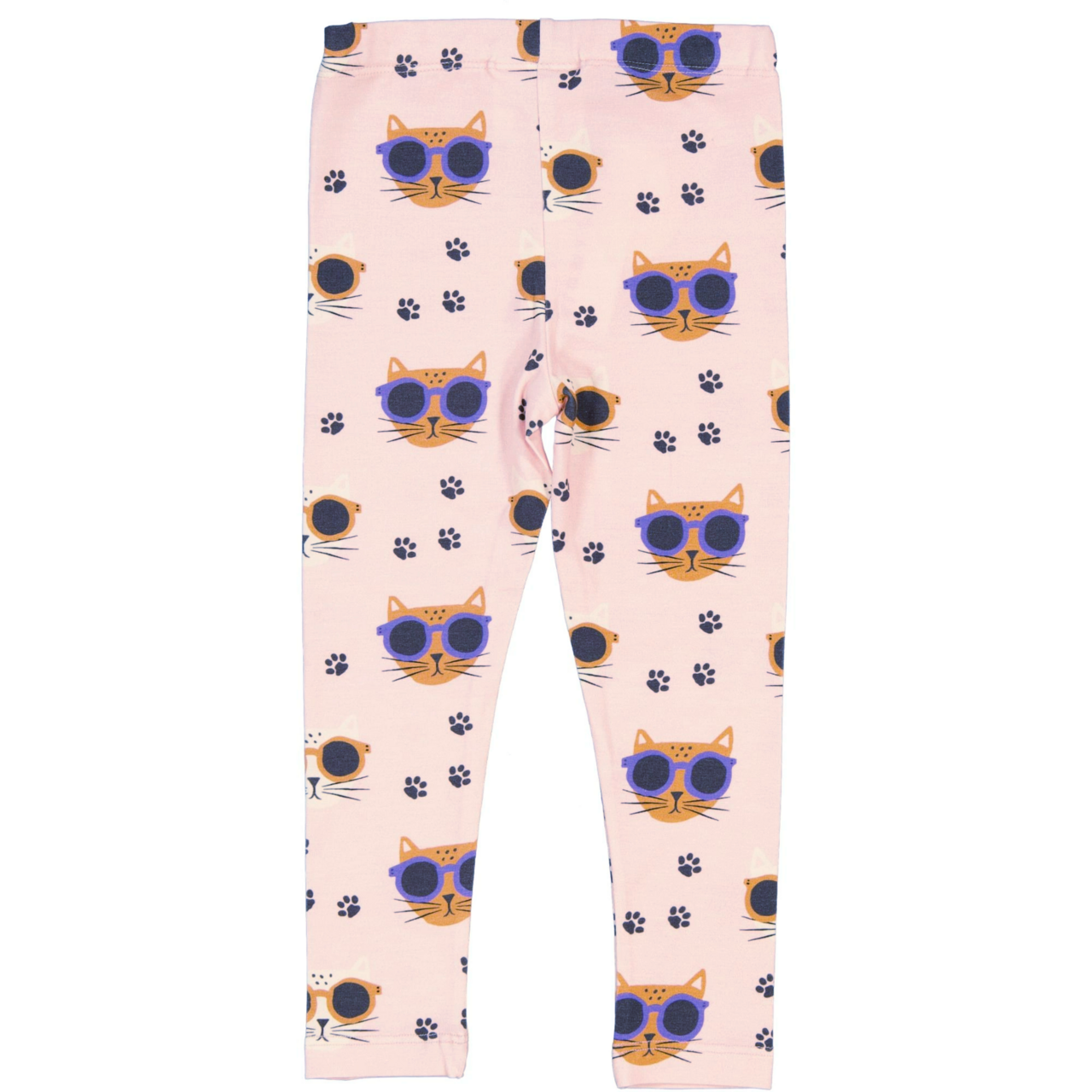 Bamboo Leggings Pink Cool Cats