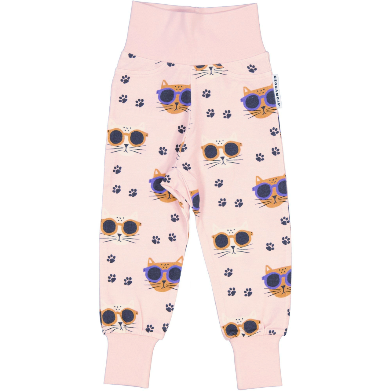 Bamboo Baby pants Pink Cool Cats 86/92