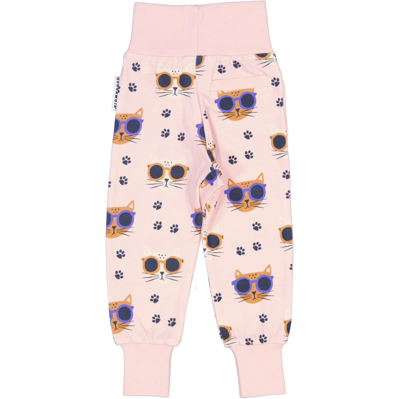 Bamboo Baby pants Pink Cool Cats 86/92