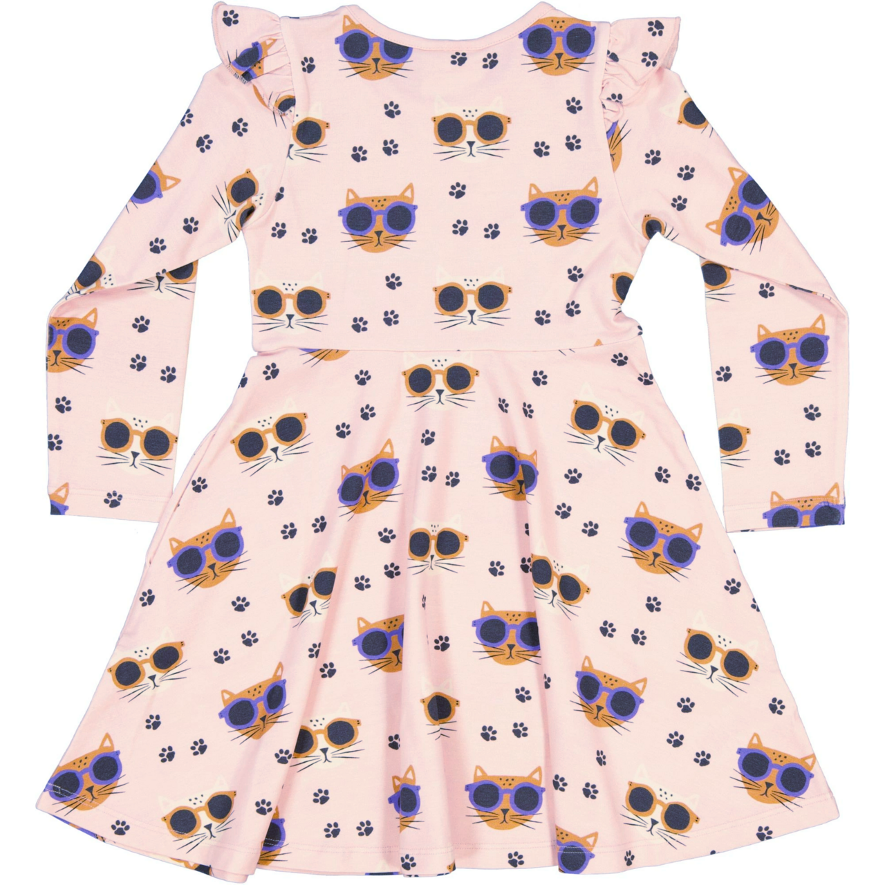 Drehkleid Bambu Cool Cats Rosa 98/104