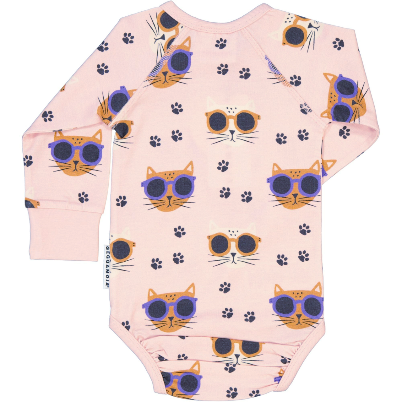 Bamboo Body L.S Pink Cool Cats