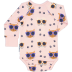 Bamboo Body L.S Pink Cool Cats