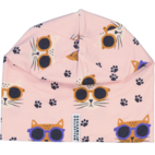 Mössa Bambu Klöver Cool Cats Rosa M 5-6 Year