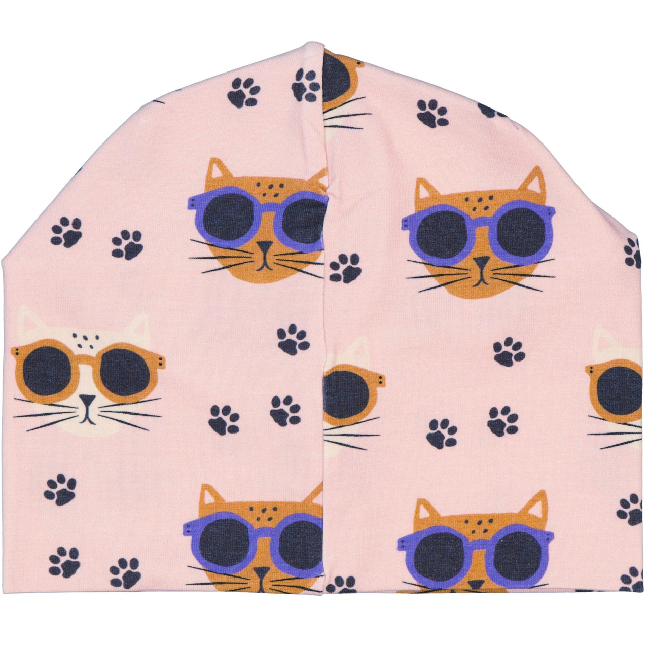 Mössa Bambu Klöver Cool Cats Rosa M 5-6 Year