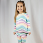 UV-Langarmshirt Regenbogen 122/128