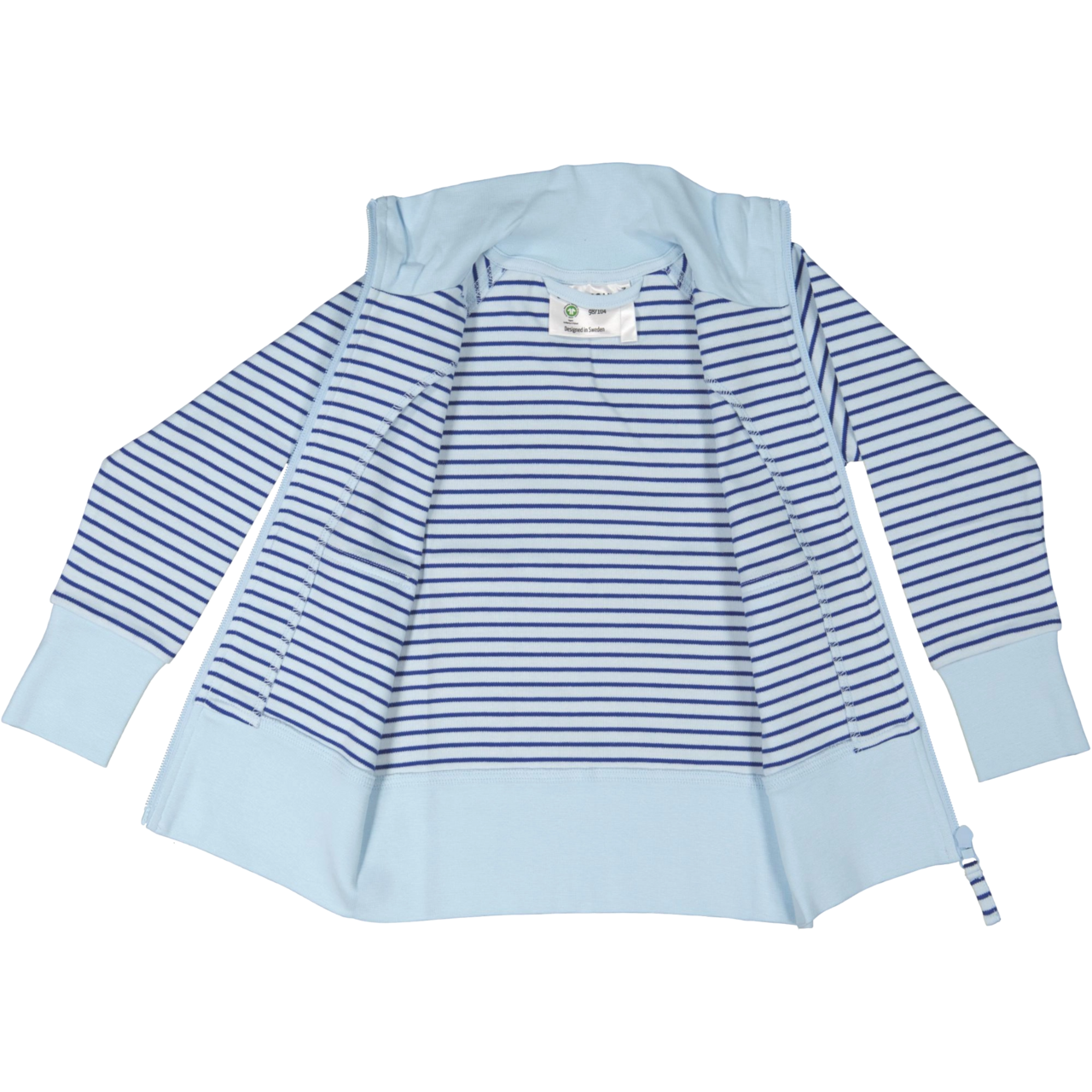 Zip Sweater Blue str 110/116