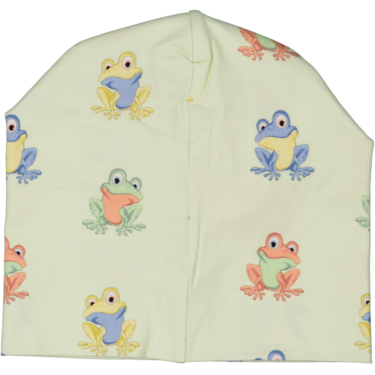 Bamboo beanie Green Frog  Baby 2-6 m