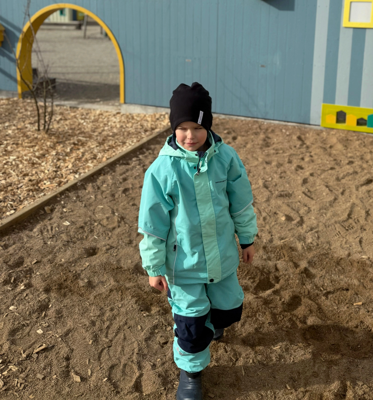 Shell-Jacke Mint 134/140