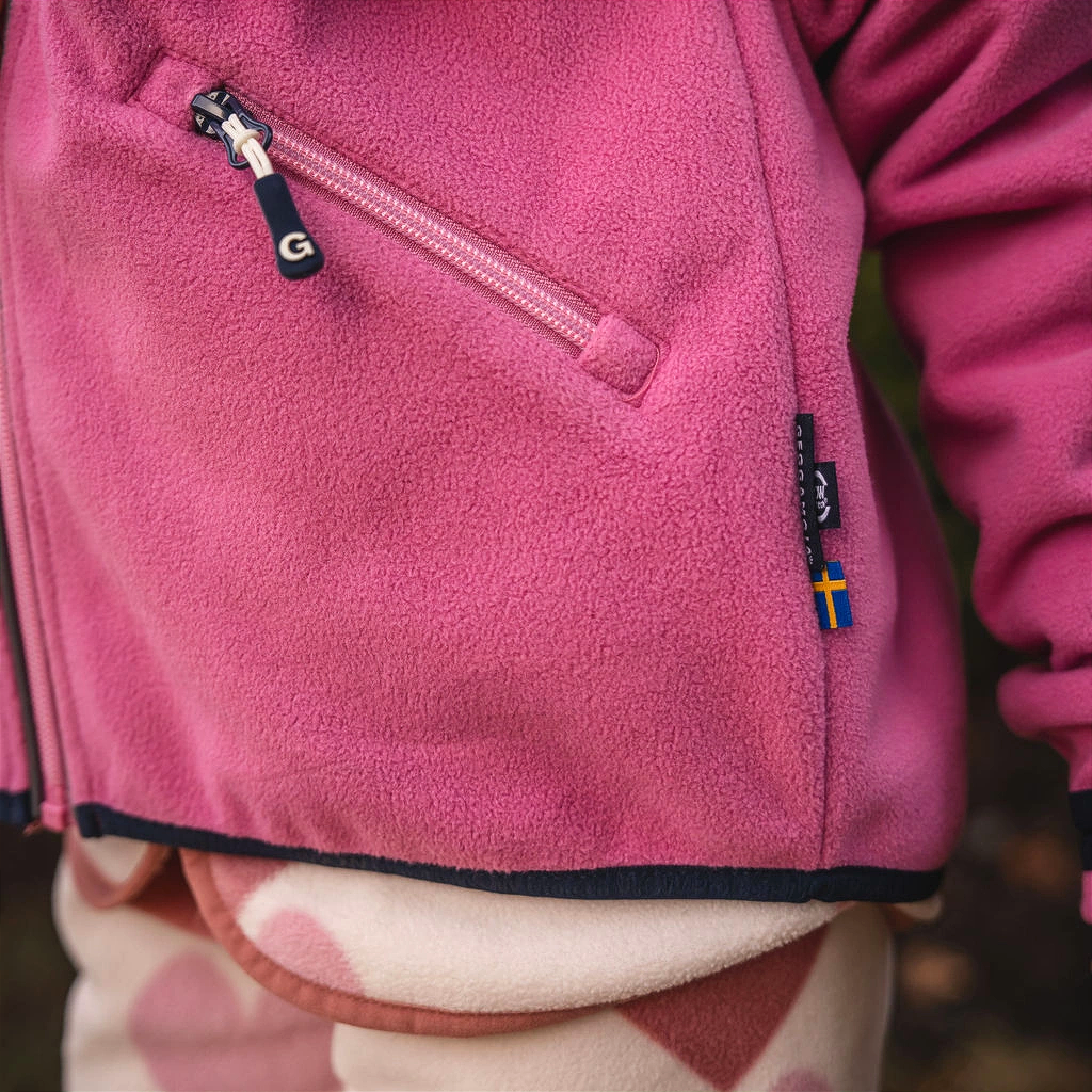 Wind fleece jacket Pink 74/80