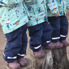 Shell pants Navy  134/140