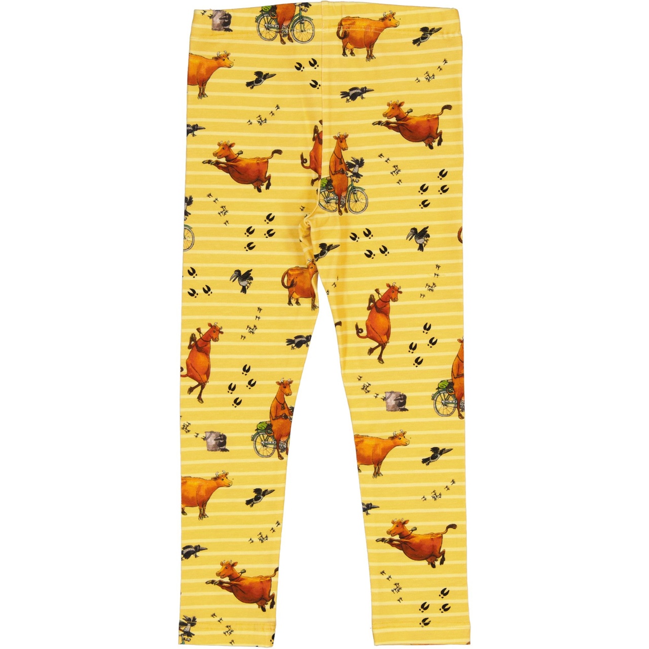 Leggings Mamma Mu och Kråkan Gul/Vit 98/104