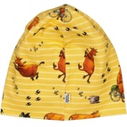 Mama Muh Beanie Gelb XXS 6-12 m
