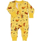 Pyjamas Mamma Mu och Kråkan Gul/Vit 86/92