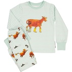Mama Muh Zweiteiliger Pyjama Mint