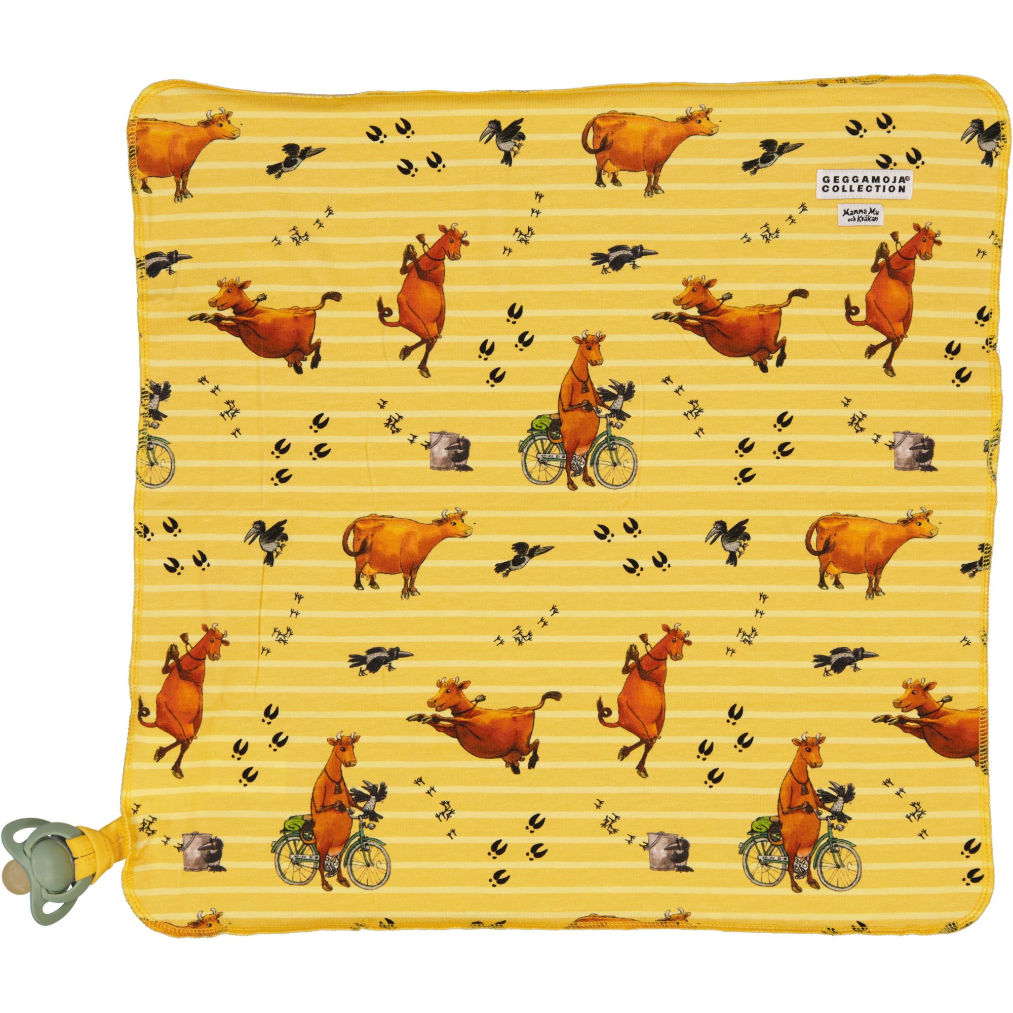 Mamma Mu Cuddly blanket Yellow