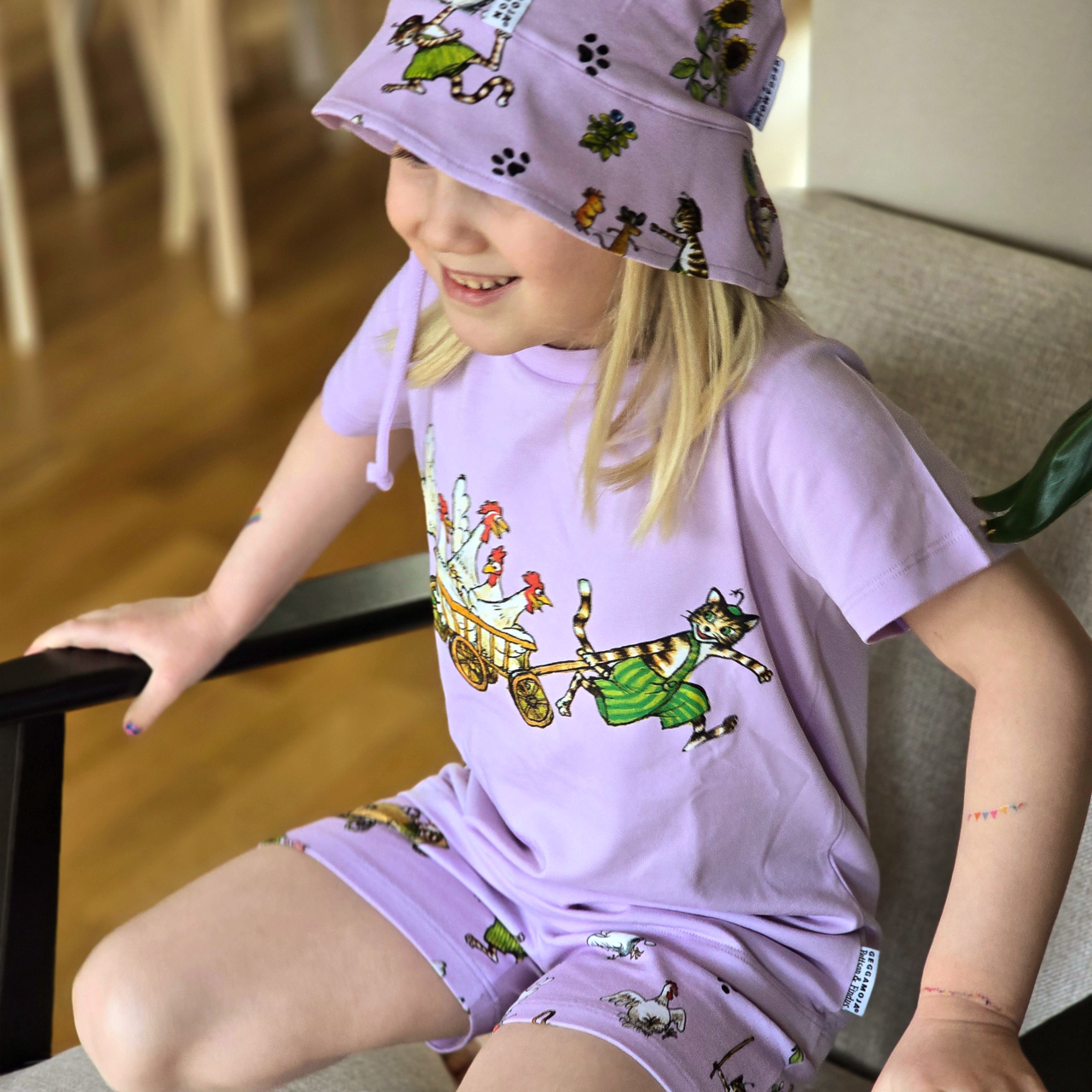 Pettson ja Findus Päikesemüts Lilla