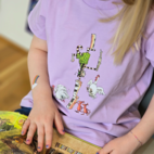 Pettersson und Findus T-Shirt Lila