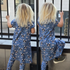 Bamboo Singoalla dress Blue Bulldog