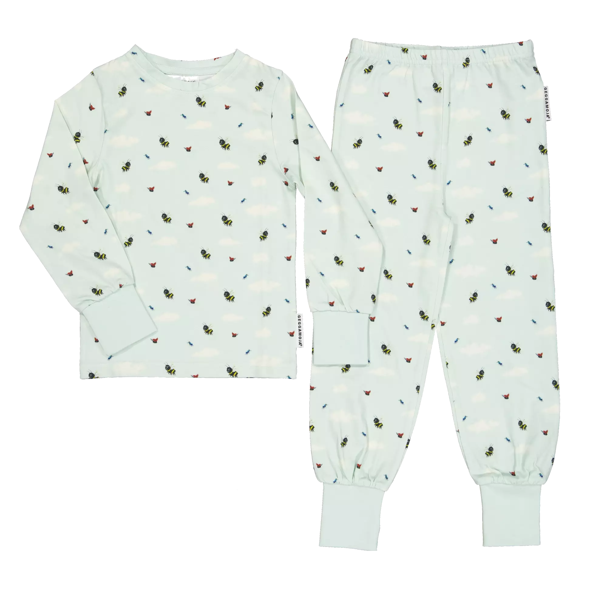 Pyjamas tvådelad Humlan Djojj Mint