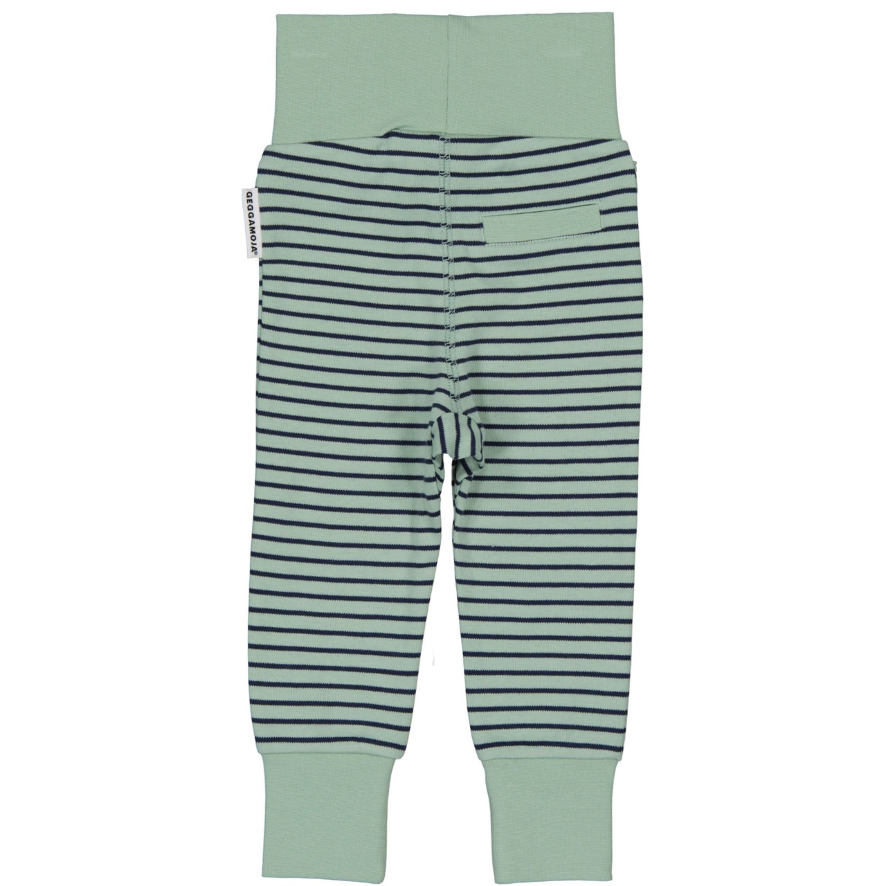 Baby pants Green/navy str
