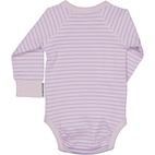 Body L.S Purple str  62/68