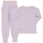 Zweiteiliger Pyjama Lila 74/80