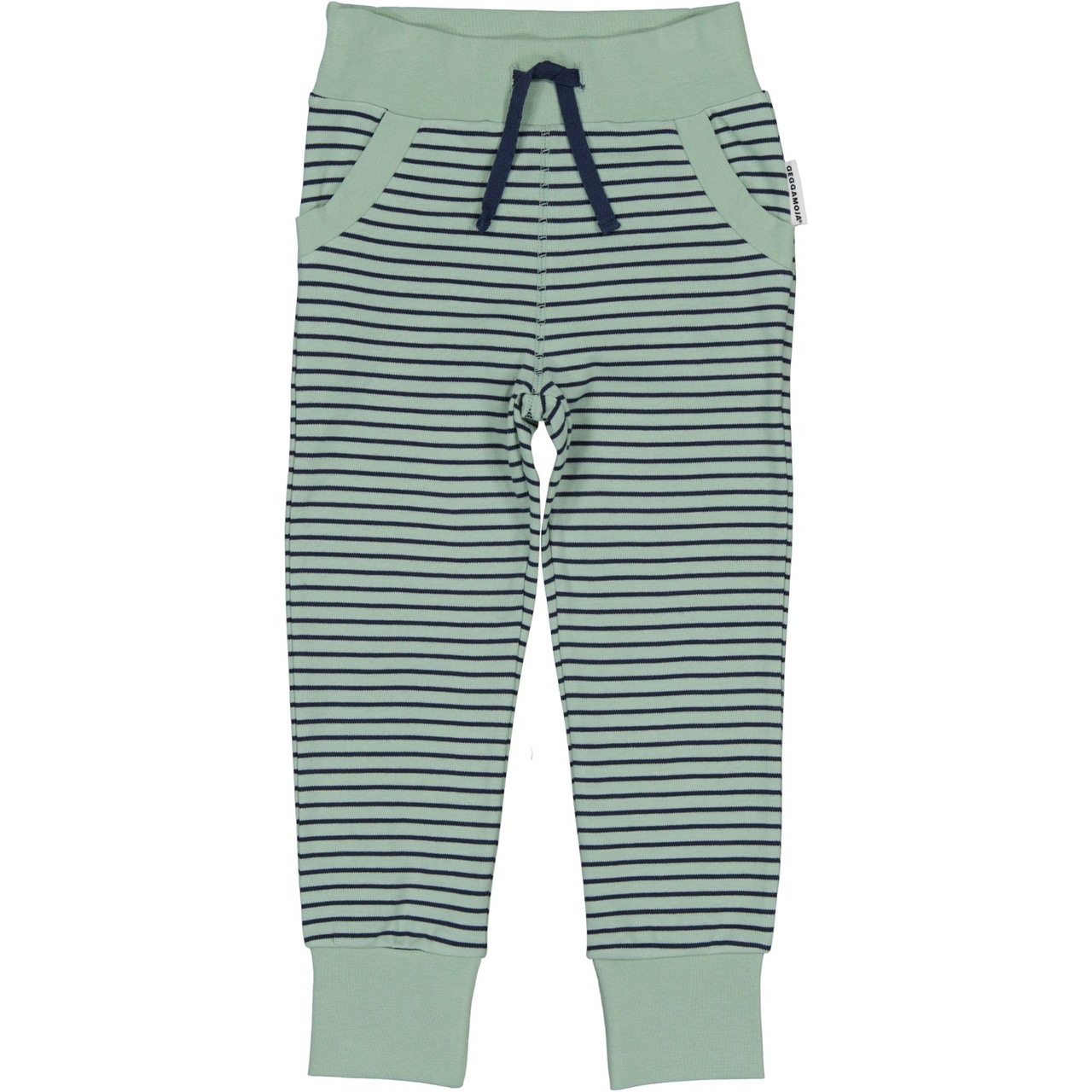Long pants Green/navy str  110/116