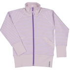 Zip sweater Purple str  134/140