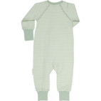 Tvåvägs-zip Pyjamas Bambu Classic Ljusgrön/Grön 110/116