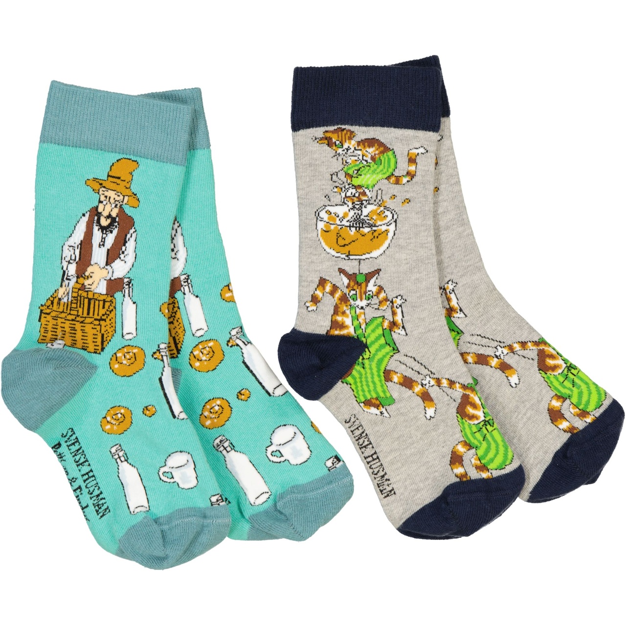 Socken 2er-Pack Pettersson und Findus 19-21