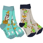 Socken 2er-Pack Pettersson und Findus 19-21
